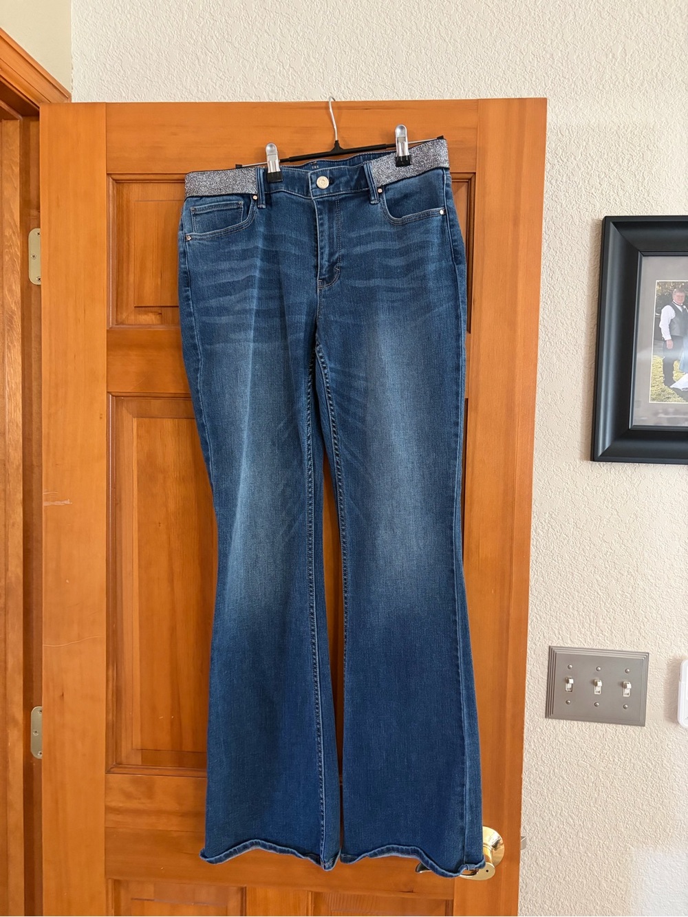 White House Black Market. The Skinny Flare jeans